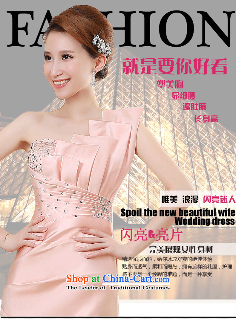 2015 new short) package and evening dress shoulder Korean Princess evening Sau San skirts and sexy aristocratic bows small pink dresses L picture, prices, brand platters! The elections are supplied in the national character of distribution, so action, buy now enjoy more preferential! As soon as possible.
