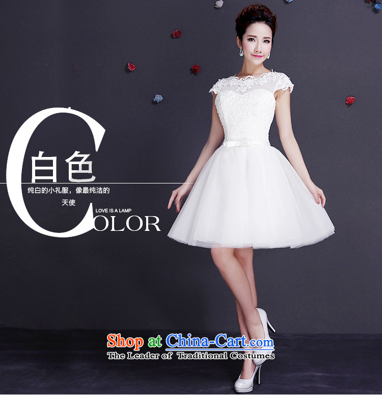 The dumping of the wedding dress wedding dresses Sau San 2015 new booking wedding dress lace bridesmaid service package shoulder skirt boudoir white honey short summer gown white L picture, prices, brand platters! The elections are supplied in the national character of distribution, so action, buy now enjoy more preferential! As soon as possible.