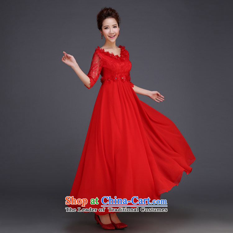 However, the new 2015 Service Korean Red pregnant women in the long high-lumbar large wedding dress banquet evening dresses spring and summer red XL Photo, prices, brand platters! The elections are supplied in the national character of distribution, so action, buy now enjoy more preferential! As soon as possible.