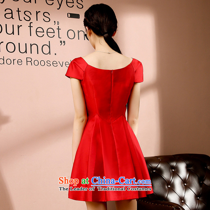 Maple Yi Min International 2015 new temperament small red dress dresses Korean word for Sau San video thin antique dresses Black XL, Feng Yi Min Ornaments , , , shopping on the Internet