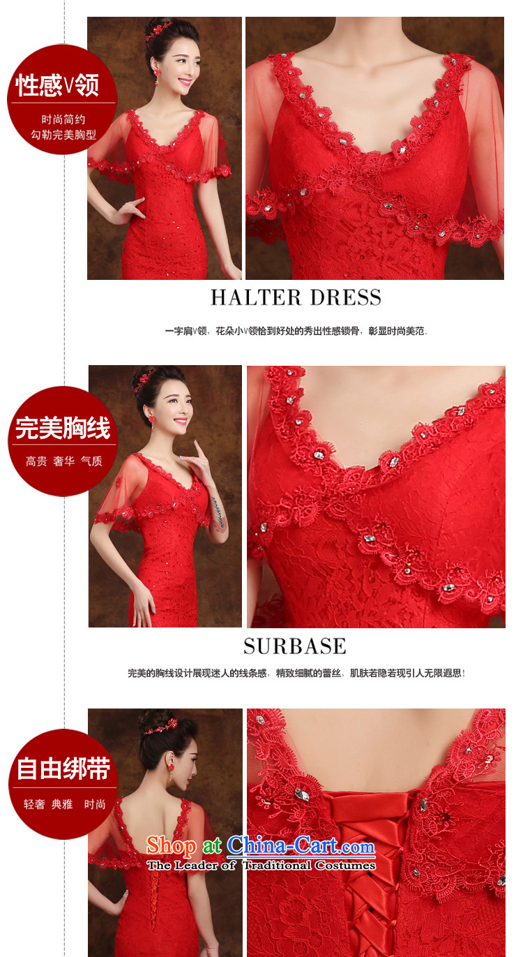 The first white into about 2015 new bows to Sau San dress crowsfoot long marriages bows dress banquet RED M picture, prices, brand platters! The elections are supplied in the national character of distribution, so action, buy now enjoy more preferential! As soon as possible.