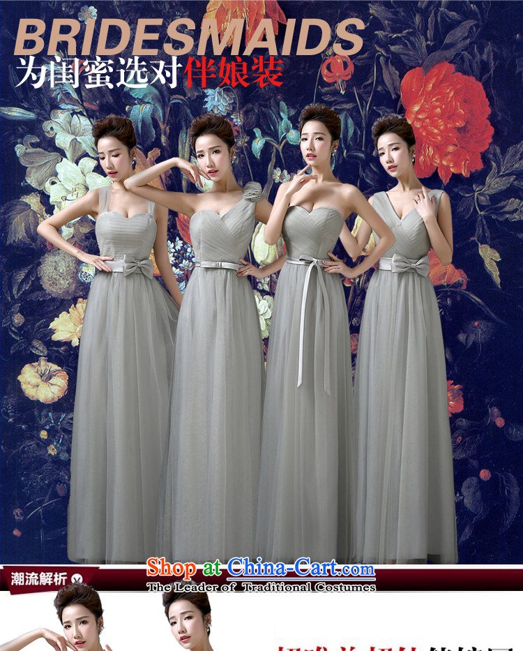 The first white into about new bridesmaid services marriages bows services wedding evening dress bridesmaid mission silver gray long will C of the annual meetings of the picture, the price and the XXL brand platters! The elections are supplied in the national character of distribution, so action, buy now enjoy more preferential! As soon as possible.