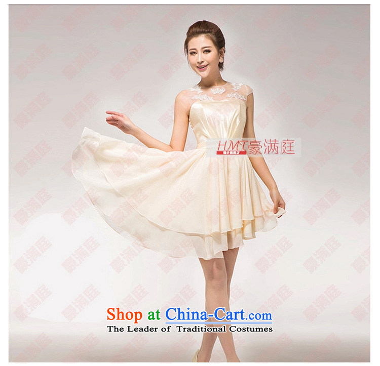 The Korean version of the new 2015 small short skirt marriages yarn dinner will lace bows bridesmaid Dress Short, Red M picture, prices, brand platters! The elections are supplied in the national character of distribution, so action, buy now enjoy more preferential! As soon as possible.