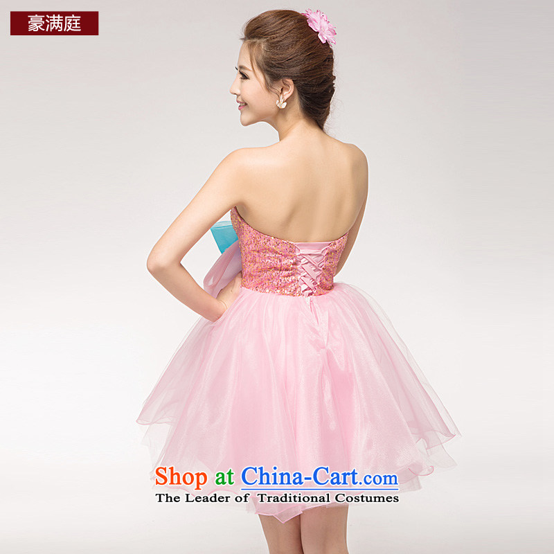 Wedding dress 2015 new will erase the evening dress stylish gift short of chest bridesmaid services moderator dress female colorful XL, Ho full Chamber , , , shopping on the Internet