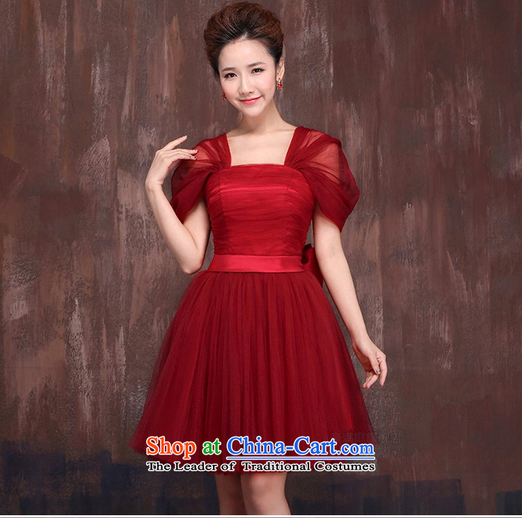 Ho full Chamber marriages bridesmaid Dress Short of straps shoulders the wedding-dress 2015 Sau San video thin bows services light blue M picture, prices, brand platters! The elections are supplied in the national character of distribution, so action, buy now enjoy more preferential! As soon as possible.