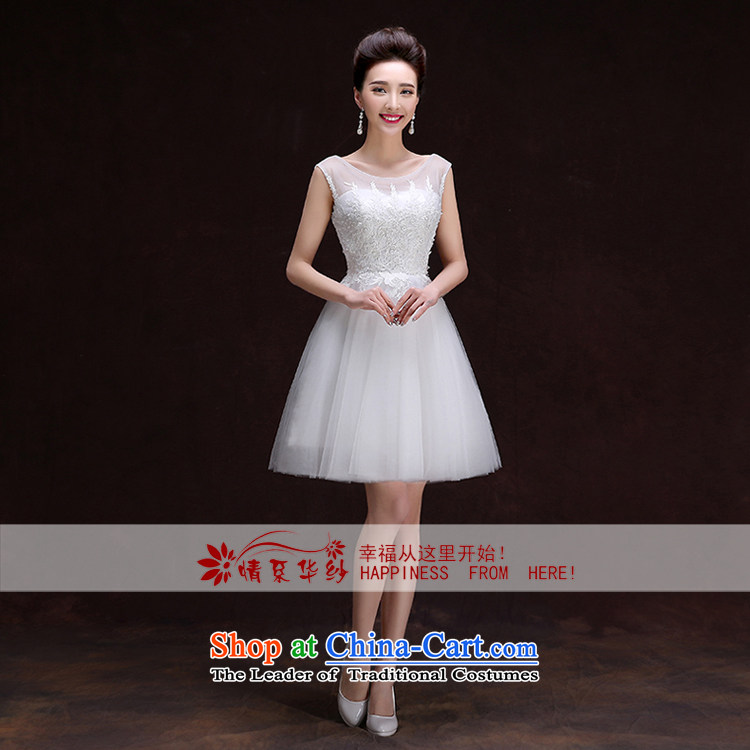 Qing Hua yarn new dresses 2015 autumn and winter bride bows service wedding dress short skirt) bridesmaid to marry a made-to-dress red size does not accept return pictures, prices, brand platters! The elections are supplied in the national character of distribution, so action, buy now enjoy more preferential! As soon as possible.
