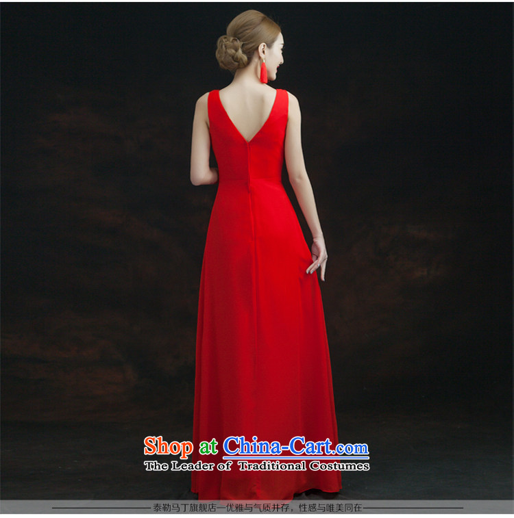 Martin Taylor evening dresses long 2015 new spring and summer deep V shoulders bride bows services annual banquet Sau San evening dresses custom message note height and three of the M brand, prices, picture platters! The elections are supplied in the national character of distribution, so action, buy now enjoy more preferential! As soon as possible.
