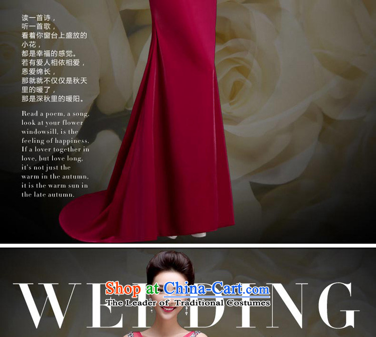 The privilege of serving-leung 2015 new marriages bows services for summer evening banquet Ms. long gown bridesmaid serving long 2XL Photo, prices, brand platters! The elections are supplied in the national character of distribution, so action, buy now enjoy more preferential! As soon as possible.