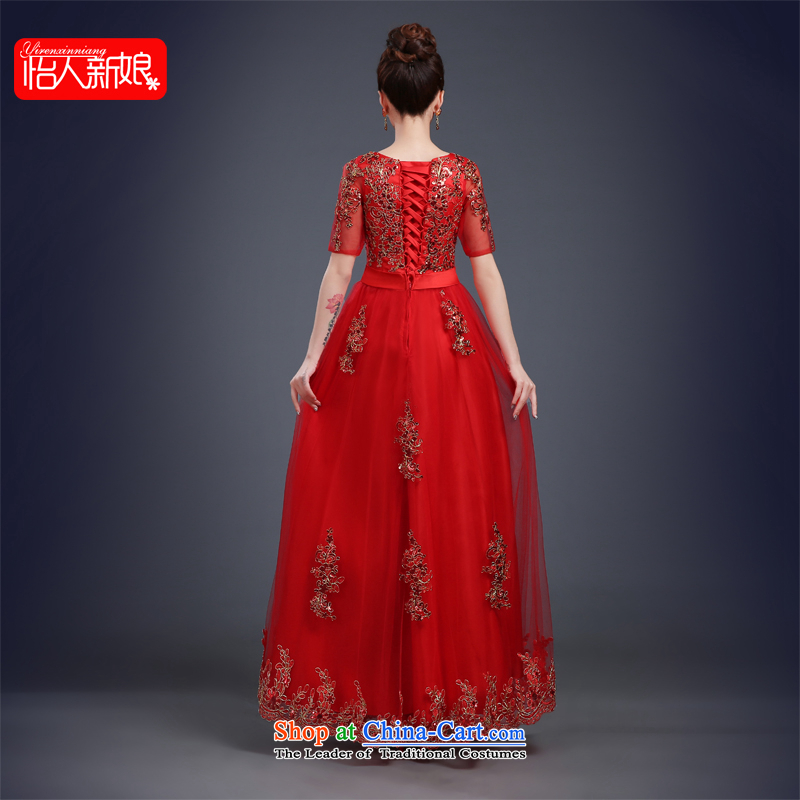 However Service Bridal Fashion 2015 new summer red, wipe the chest length of marriage dual rotator cuff marriage bows evening dresses pleasant bride XXL, A pleasant bride shopping on the Internet has been pressed.