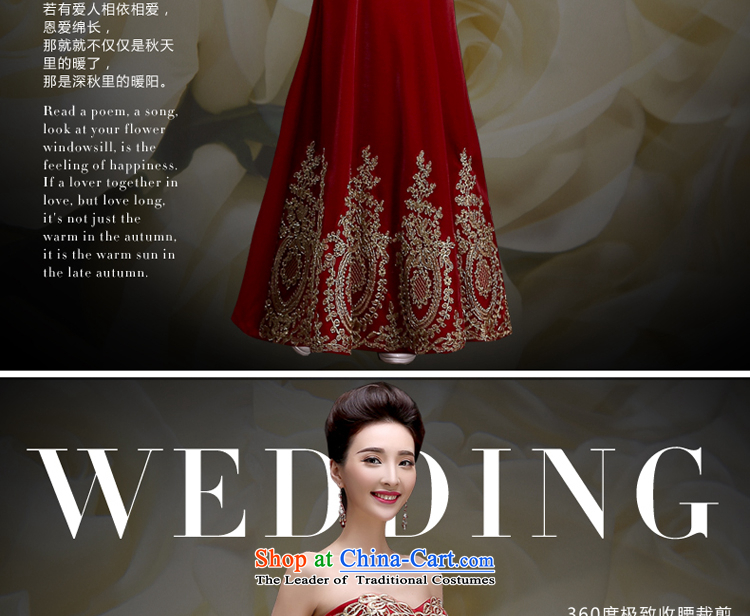 The privilege of serving-leung 2015 new bride red marriage and chest dress banquet party support people long gown female long L picture, prices, brand platters! The elections are supplied in the national character of distribution, so action, buy now enjoy more preferential! As soon as possible.