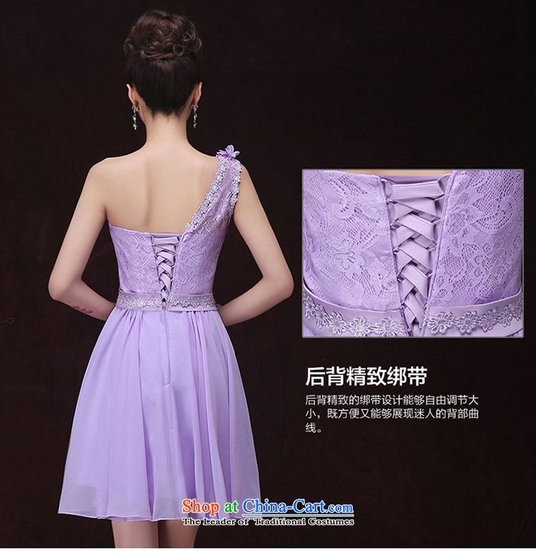 Tslyzm Bridesmaid Dress Short, 2015 New dulls bridesmaid sister mission small dress dresses annual gathering of purple evening dress will also hang C S picture, prices, brand platters! The elections are supplied in the national character of distribution, so action, buy now enjoy more preferential! As soon as possible.