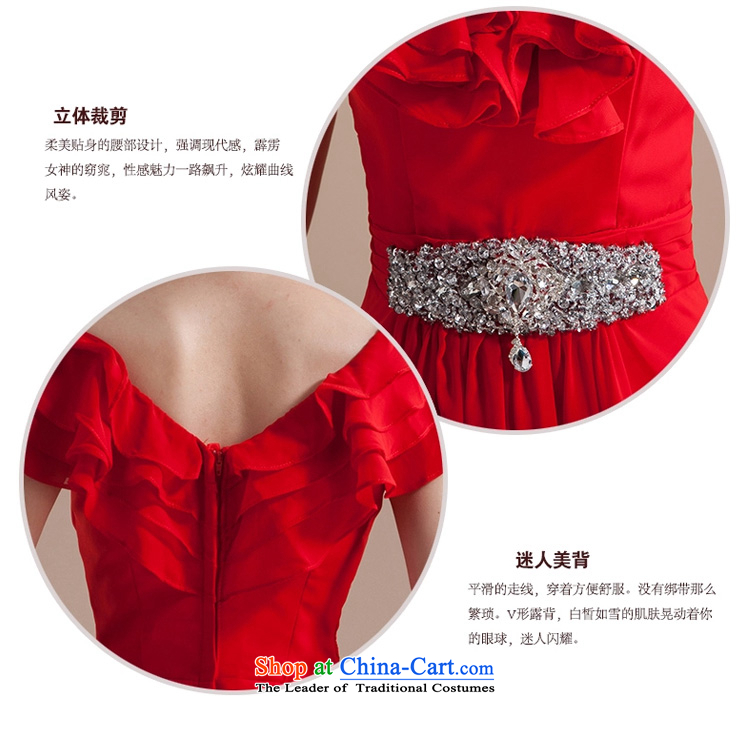 Ho Man new chamber spring and fall 2015 Korean billowy flounces larger female Red Snow woven dresses long gown red XL Photo annual meeting, prices, brand platters! The elections are supplied in the national character of distribution, so action, buy now enjoy more preferential! As soon as possible.