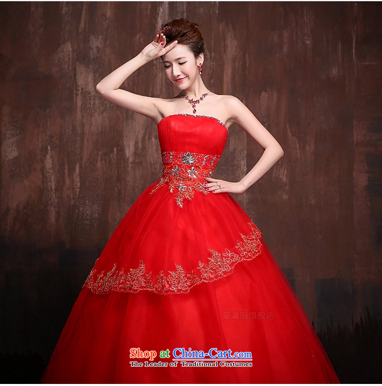 Wedding dresses 2015 new stylish wedding to align the bride flash drill lace straps princess bon bon skirt red red XL Photo, prices, brand platters! The elections are supplied in the national character of distribution, so action, buy now enjoy more preferential! As soon as possible.