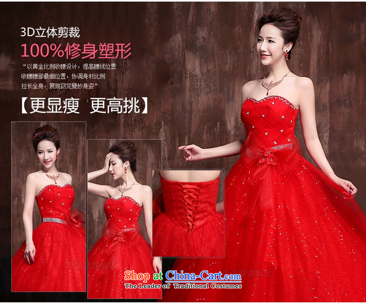 Ho full Chamber wedding dresses 2015 new alignment with Chest Flower Video Super Star thin stylish wedding red tie RED M picture, prices, brand platters! The elections are supplied in the national character of distribution, so action, buy now enjoy more preferential! As soon as possible.