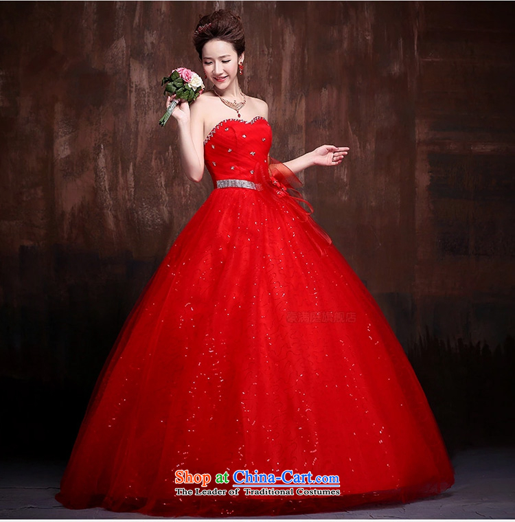 Ho full Chamber wedding dresses 2015 new alignment with Chest Flower Video Super Star thin stylish wedding red tie RED M picture, prices, brand platters! The elections are supplied in the national character of distribution, so action, buy now enjoy more preferential! As soon as possible.