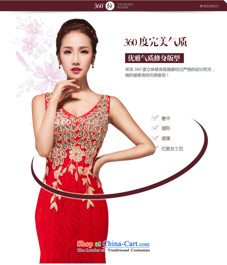 Evening dress new bows services 2015 annual spring dress shoulders Sau San crowsfoot marriages long gown tail XL Photo, prices, brand platters! The elections are supplied in the national character of distribution, so action, buy now enjoy more preferential! As soon as possible.