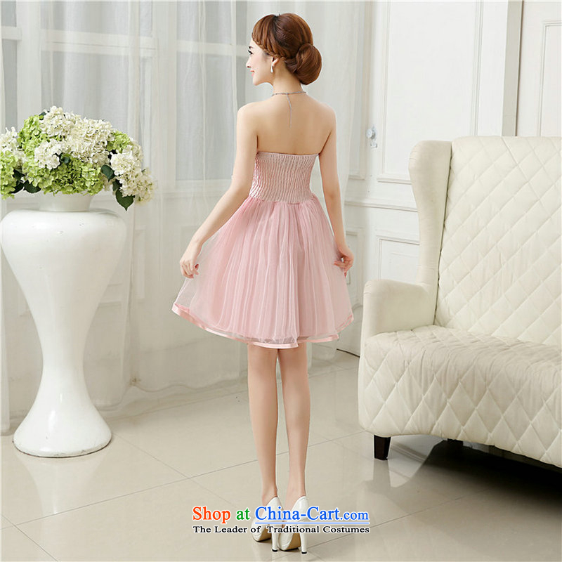 There is also a grand new optimized short bridesmaid dresses, dinner dress marriages bows services will serve mz5510 sister pink are yet optimized color code 8shopping on the Internet has been pressed.