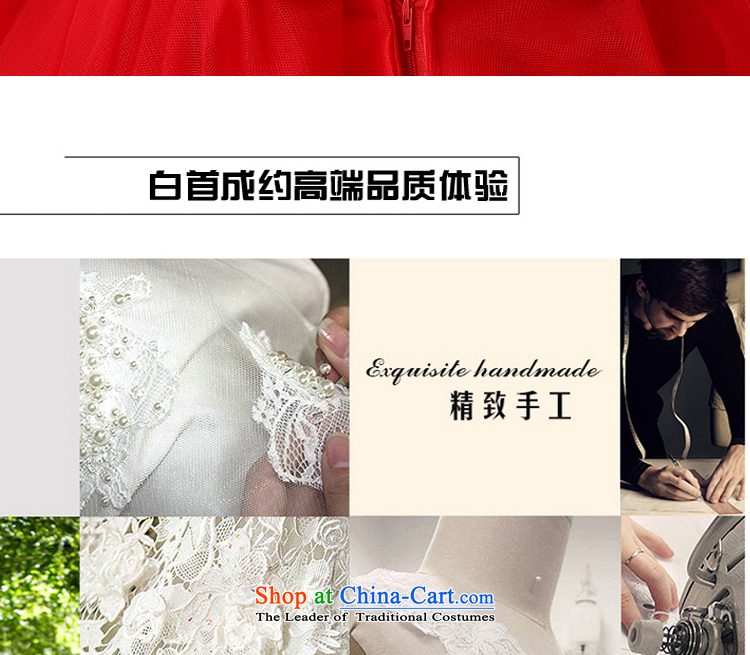 The first white into about 2015 new short, bon bon skirt red bows Service Bridal replacing lace wedding dress short skirt) Red Red M picture, prices, brand platters! The elections are supplied in the national character of distribution, so action, buy now enjoy more preferential! As soon as possible.