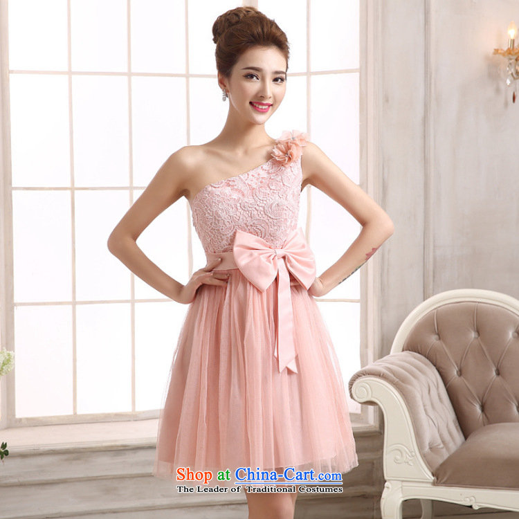 There is also optimized 8D bridesmaid mission small dress import lace shoulder short skirts, sister bride bon bon skirt mz9997 pink are code picture, prices, brand platters! The elections are supplied in the national character of distribution, so action, buy now enjoy more preferential! As soon as possible.