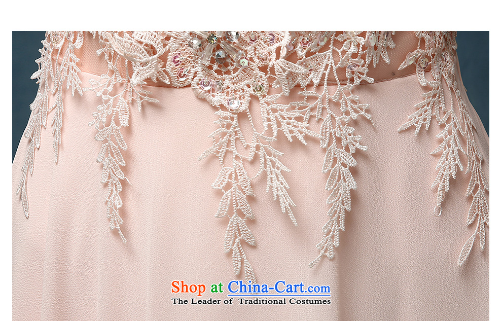 According to Lin Sha 2015 new shoulders bridesmaid pink dresses marriages bows service long gown banquet evening dresses pink XL Photo, prices, brand platters! The elections are supplied in the national character of distribution, so action, buy now enjoy more preferential! As soon as possible.
