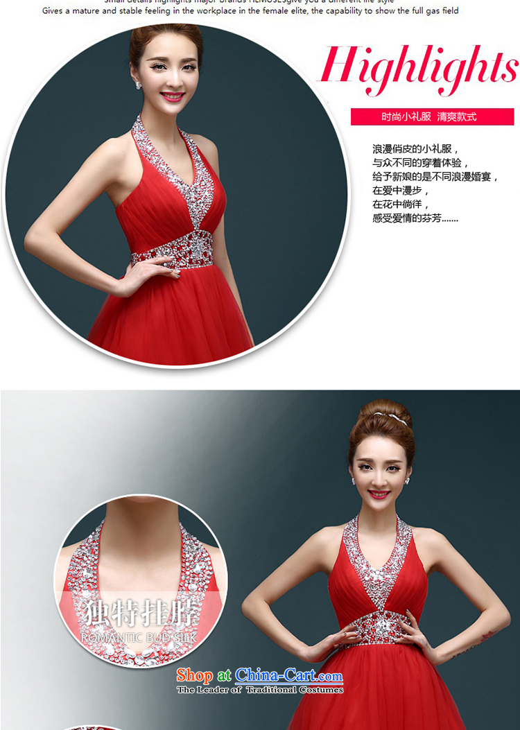 The first white into about 2015 Spring red large numbers of small married women dress short service banquet dress bows bon bon skirt summer red L picture, prices, brand platters! The elections are supplied in the national character of distribution, so action, buy now enjoy more preferential! As soon as possible.