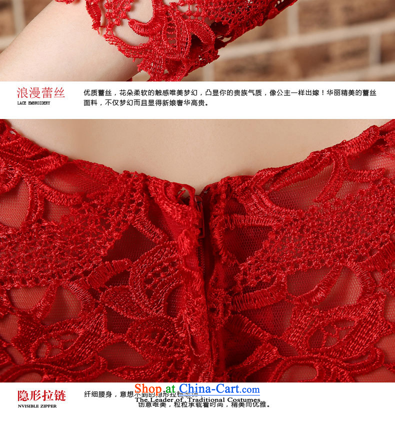 Pregnant women serving high-lumbar spring bows new marriages cheongsam dress 2015 large short of Sau San REDRED S picture, prices, brand platters! The elections are supplied in the national character of distribution, so action, buy now enjoy more preferential! As soon as possible.