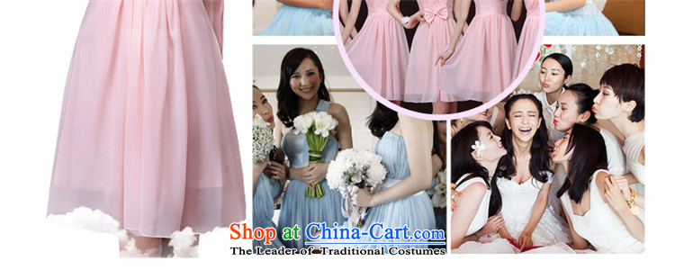 Tslyzm bridesmaid dress skirt autumn and winter 2015 new pink short, thin and sisters in Sau San video boudoir honey small dress will host a dinner dress shoulders V-Neck S picture, prices, brand platters! The elections are supplied in the national character of distribution, so action, buy now enjoy more preferential! As soon as possible.