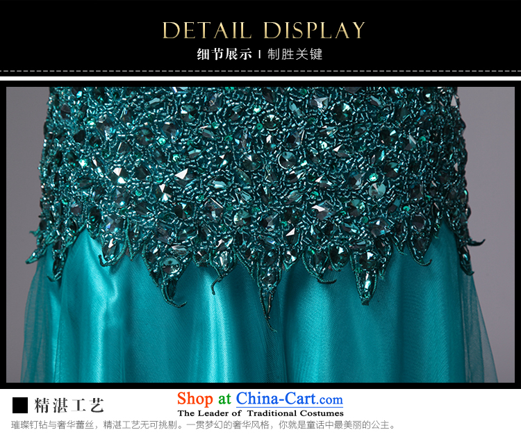 There is a gradually 2015 new Tsing wedding dresses marriages bows services evening dress will preside over the shoulders crowsfoot lake services tailored to the Blue Photo, prices, brand platters! The elections are supplied in the national character of distribution, so action, buy now enjoy more preferential! As soon as possible.