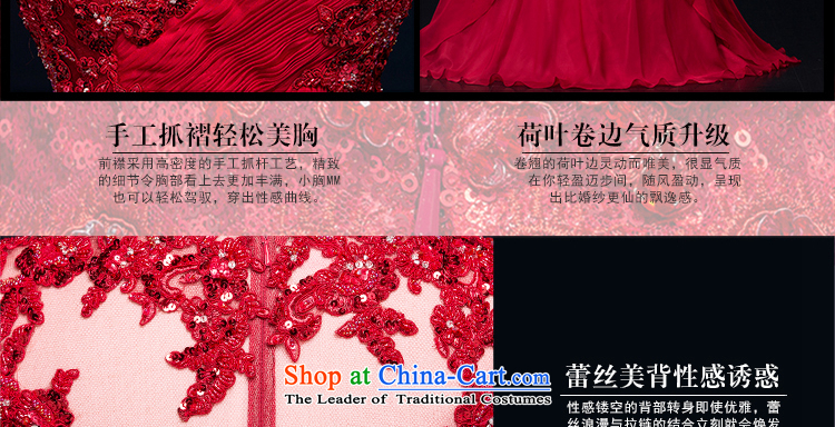 There is located on see pity marriages bows service banquet dinner dress will preside over the shoulders, round-neck collar V-Neck red tailored picture, prices, brand platters! The elections are supplied in the national character of distribution, so action, buy now enjoy more preferential! As soon as possible.