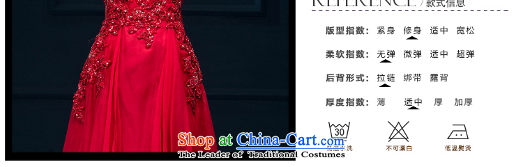 There is located on see pity marriages bows service banquet dinner dress will preside over the shoulders, round-neck collar V-Neck red tailored picture, prices, brand platters! The elections are supplied in the national character of distribution, so action, buy now enjoy more preferential! As soon as possible.