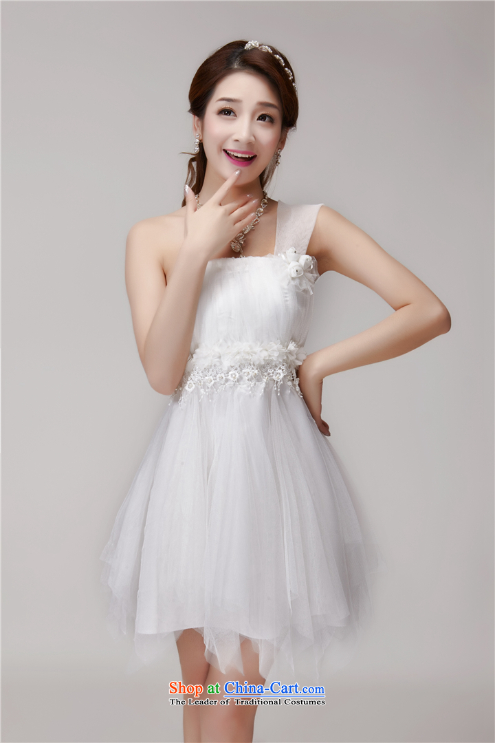 4 two more bridesmaid mission in 2015 Yi dress banquet dinner dress short skirts, small sister dress1563 pink M picture, prices, brand platters! The elections are supplied in the national character of distribution, so action, buy now enjoy more preferential! As soon as possible.