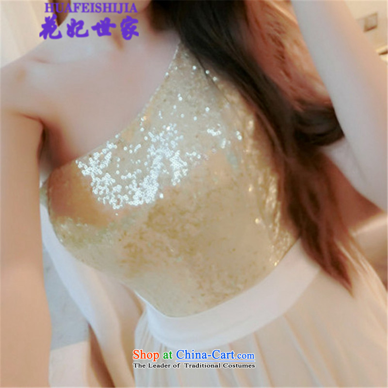 Spend the  summer 2015 family on Princess high pockets of the forklift truck and large dresses 522-1-8804-85 China S, take concubines color photo of the Paridelles HUA FEI SHI JIA) , , , shopping on the Internet