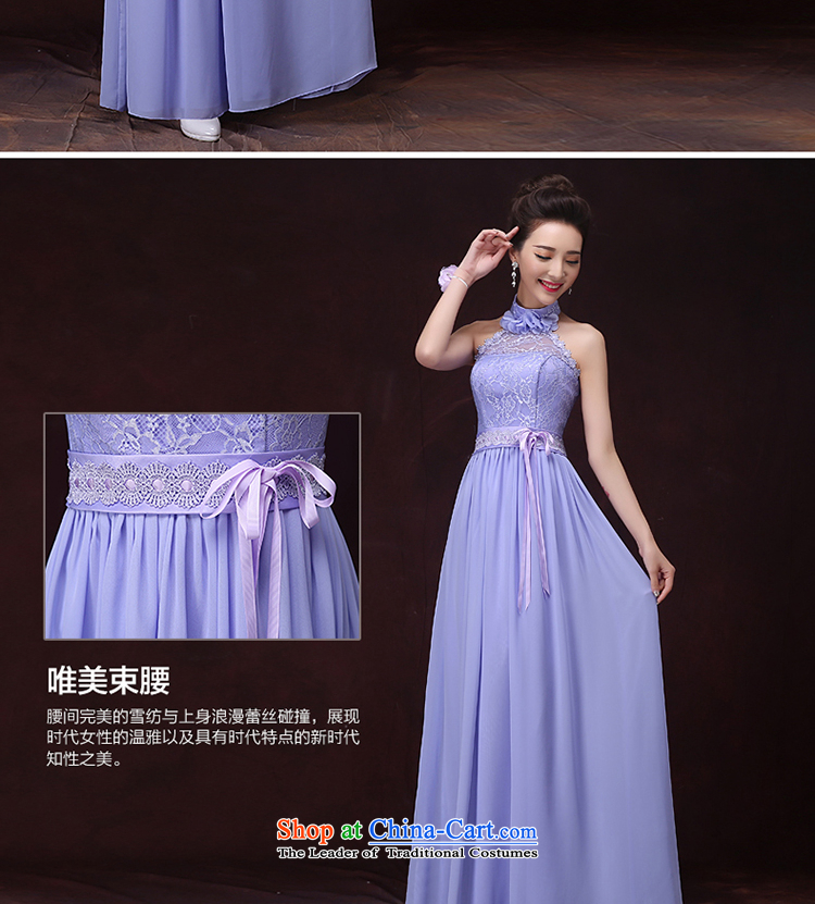 Tslyzm bridesmaid dress long light purple evening dresses women's sister in the skirt 2015 new autumn and winter hosted a dress C performances temperament hang History S picture, prices, brand platters! The elections are supplied in the national character of distribution, so action, buy now enjoy more preferential! As soon as possible.