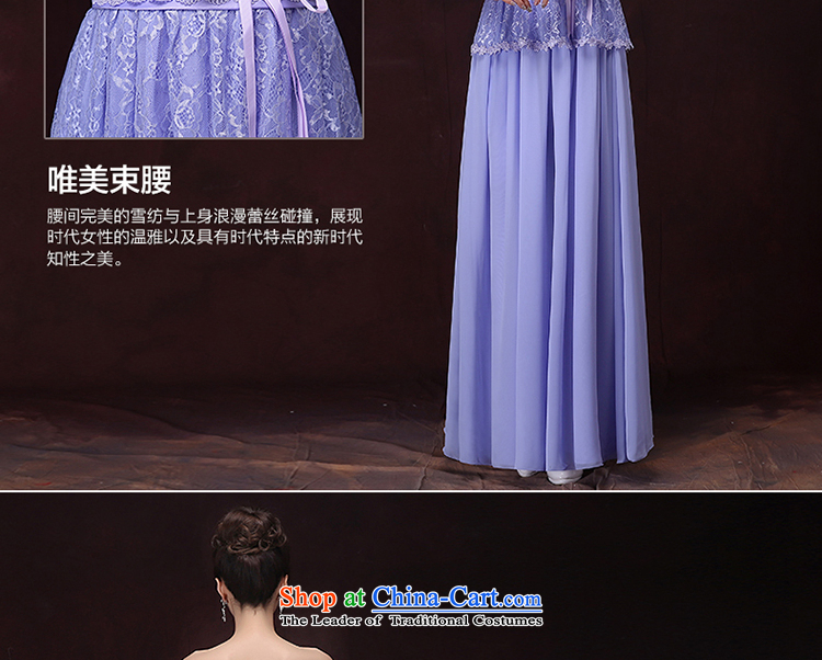 Tslyzm bridesmaid dress long light purple evening dresses women's sister in the skirt 2015 new autumn and winter hosted a dress C performances temperament hang History S picture, prices, brand platters! The elections are supplied in the national character of distribution, so action, buy now enjoy more preferential! As soon as possible.