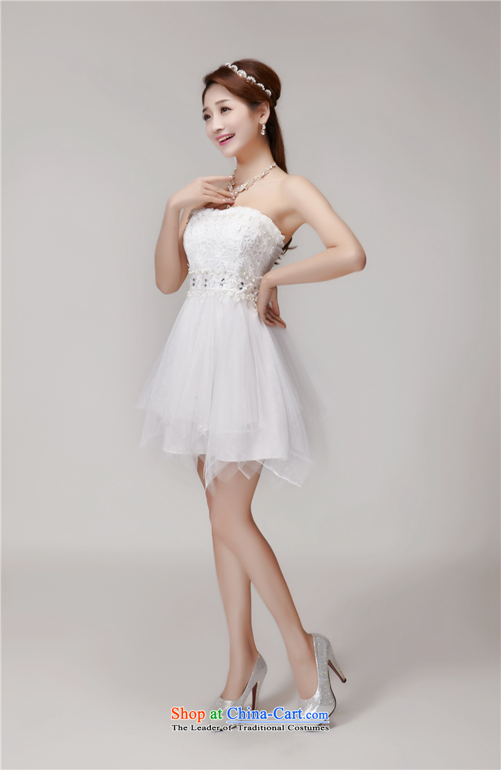 Four two-yi 2015 Summer manually staple Pearl Diamond Sau San dresses bridesmaid group temperament and chest evening dresses 1564 apricot S picture, prices, brand platters! The elections are supplied in the national character of distribution, so action, buy now enjoy more preferential! As soon as possible.