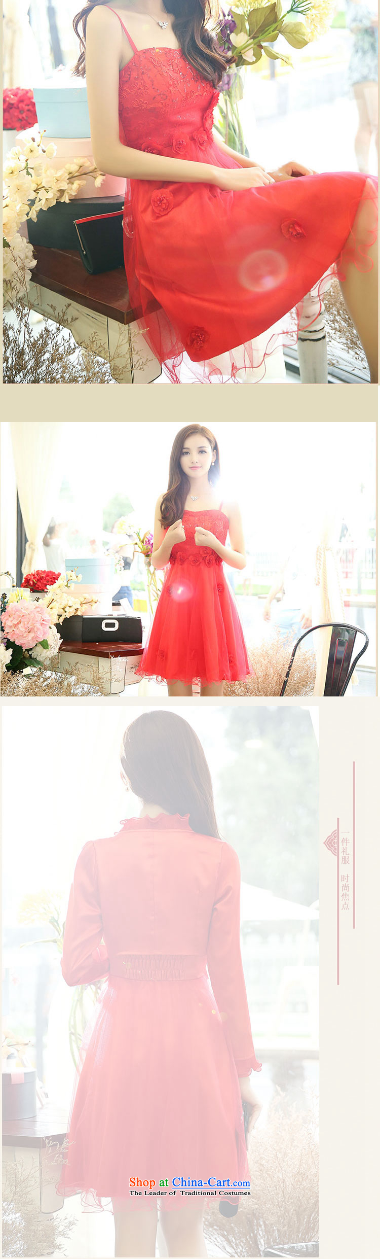 Mei Lin Shing 2015 married women serving drink spring and summer new lace back door onto Red two kits dresses bridesmaid booking wedding dress red XXL picture, prices, brand platters! The elections are supplied in the national character of distribution, so action, buy now enjoy more preferential! As soon as possible.