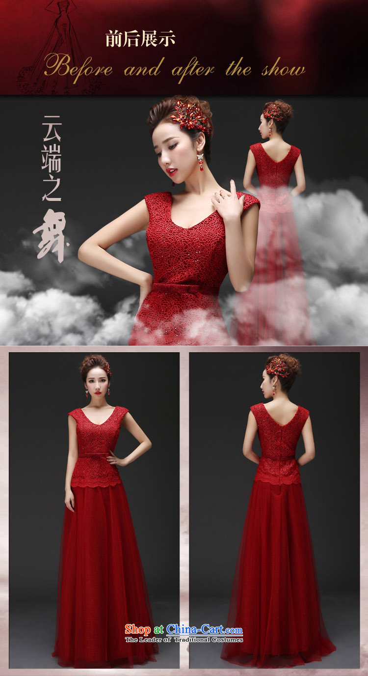 However Service Bridal Fashion 2015 New Red Dress long Sau San shoulders lace marriage evening dresses spring deep red made no refund is not replaced picture, prices, brand platters! The elections are supplied in the national character of distribution, so action, buy now enjoy more preferential! As soon as possible.