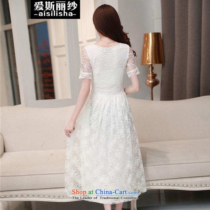 In the spring and summer of 2015, Uganda, new bridesmaid skirt bridal dresses Sau San dress bows dresses summer vacation long skirt White M Aethra Lai yarn , , , shopping on the Internet