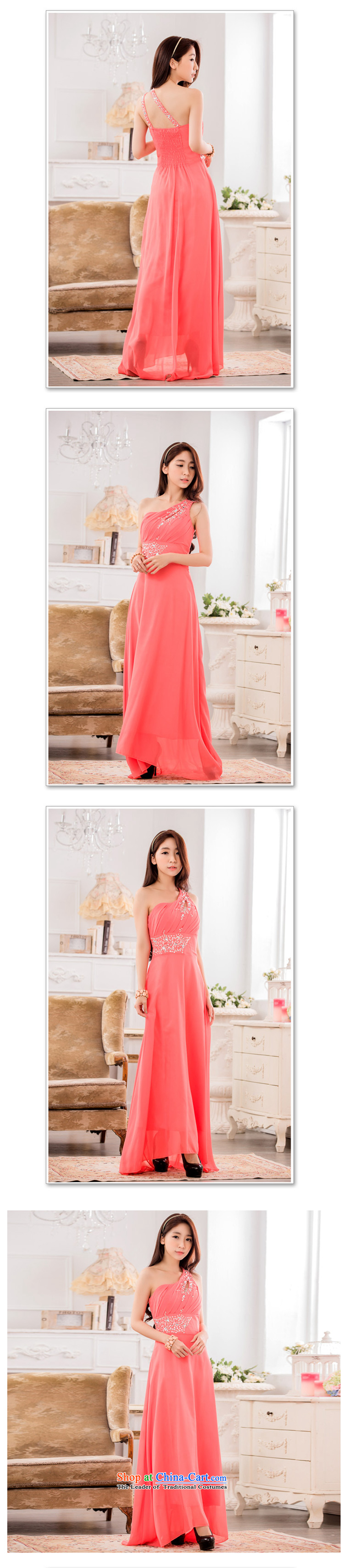  The auspices of Dinner show dresses JK2 stylish shoulder chiffon Pearl of the Staple manually long evening dress orange are Code 9633 picture, prices, brand platters! The elections are supplied in the national character of distribution, so action, buy now enjoy more preferential! As soon as possible.