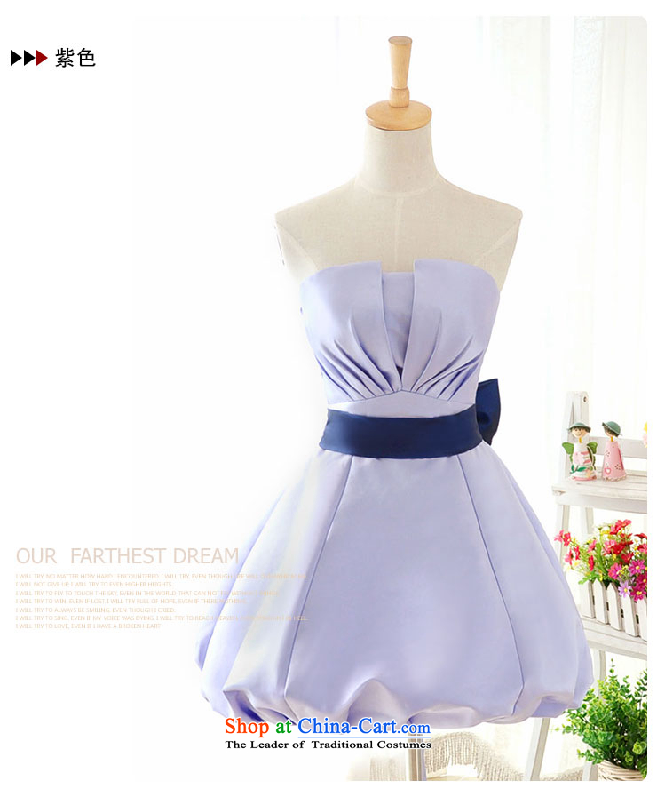 Millennium bride 2015 new Korean version of autumn and winter short of purple bridesmaid dress sister evening dresses Female dress skirt D6001 small green S/19 picture, prices, brand platters! The elections are supplied in the national character of distribution, so action, buy now enjoy more preferential! As soon as possible.