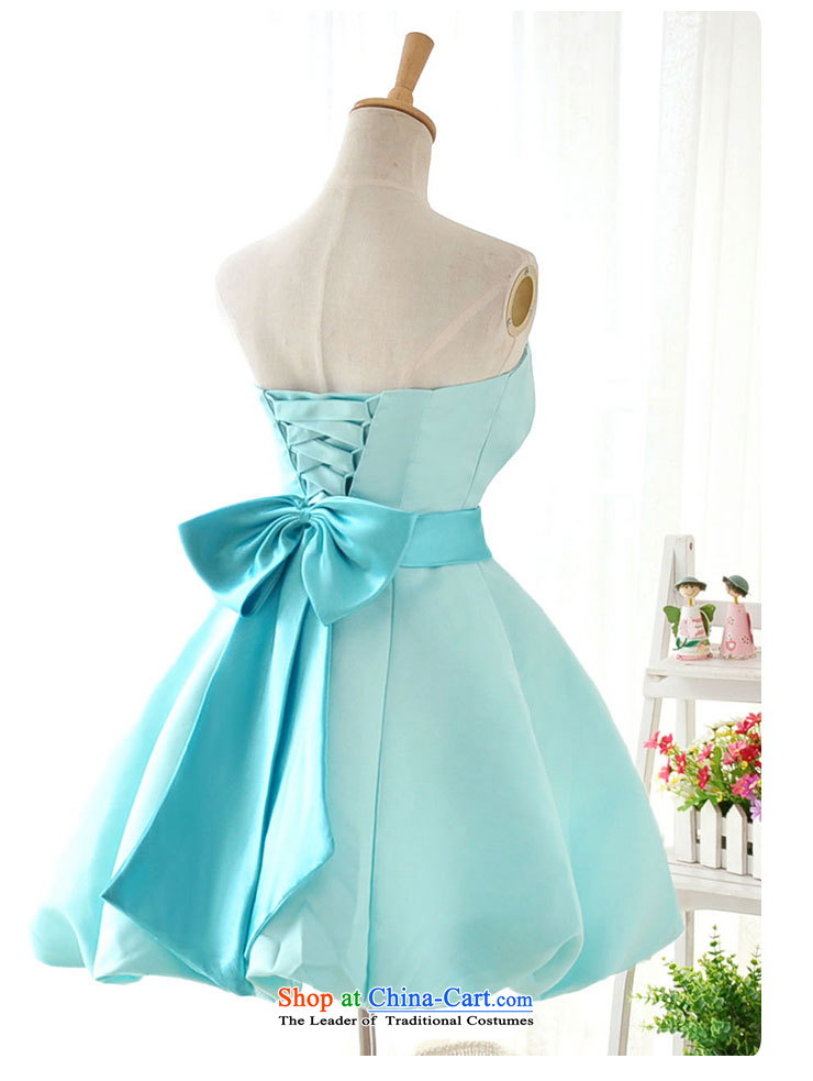 Millennium bride 2015 new Korean version of autumn and winter short of purple bridesmaid dress sister evening dresses Female dress skirt D6001 small green S/19 picture, prices, brand platters! The elections are supplied in the national character of distribution, so action, buy now enjoy more preferential! As soon as possible.