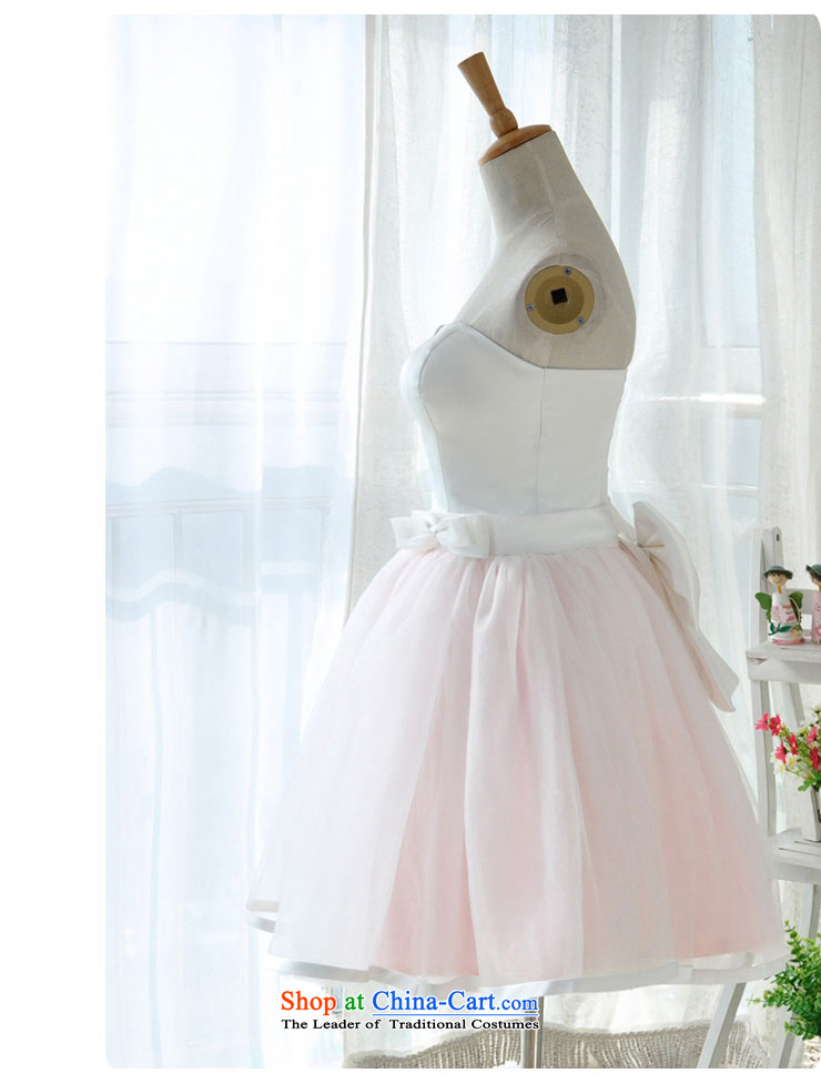 Millennium bride 2015 new minimalist wiping the chest short) bridesmaid services sister skirt hostess performances small dining dress D6007 white M/20 picture, prices, brand platters! The elections are supplied in the national character of distribution, so action, buy now enjoy more preferential! As soon as possible.