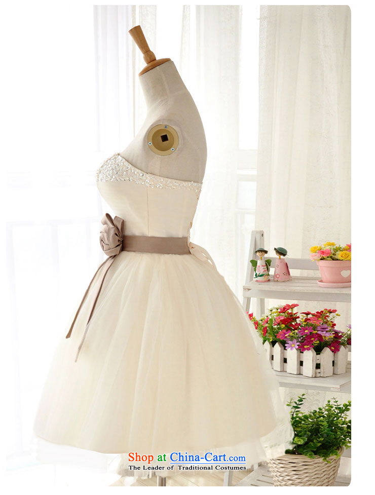 Millennium bride 2015 new champagne color short, wipe the chest bridesmaid small dress sister skirt a female dress D6002 performances banquet XL/22 champagne color pictures, prices, brand platters! The elections are supplied in the national character of distribution, so action, buy now enjoy more preferential! As soon as possible.
