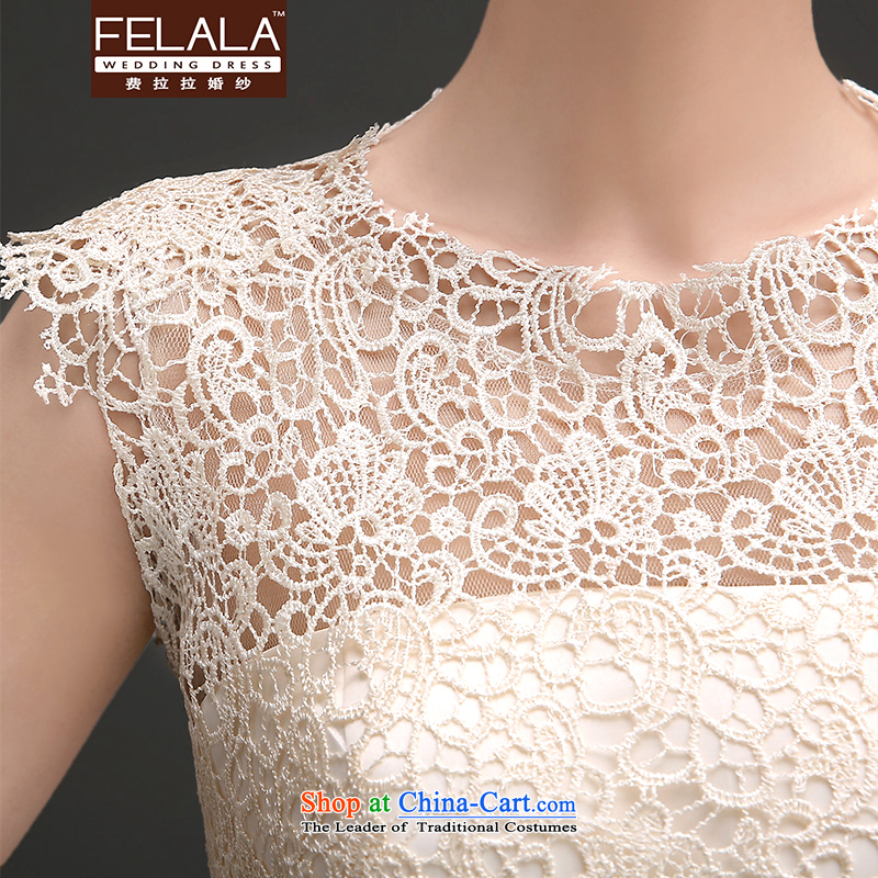 Ferrara in the summer of 2015, sweet engraving shoulders round-neck collar foutune fluffy dress bows services XL, Ferrara wedding (FELALA) , , , shopping on the Internet