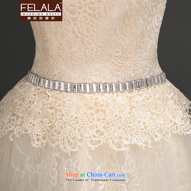 Ferrara in the summer of 2015, sweet engraving shoulders round-neck collar foutune fluffy dress bows services XL, Ferrara wedding (FELALA) , , , shopping on the Internet