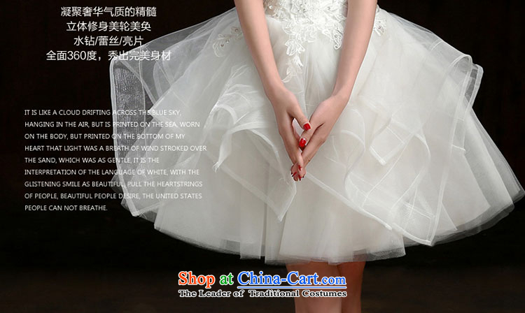 Wedding dresses new 2015 spring wiping the chest bride small Dress Short of dresses bridesmaid mission bon bon short skirts female White XXL picture, prices, brand platters! The elections are supplied in the national character of distribution, so action, buy now enjoy more preferential! As soon as possible.