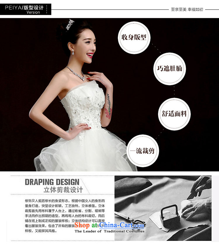 Wedding dresses new 2015 spring wiping the chest bride small Dress Short of dresses bridesmaid mission bon bon short skirts female White XXL picture, prices, brand platters! The elections are supplied in the national character of distribution, so action, buy now enjoy more preferential! As soon as possible.