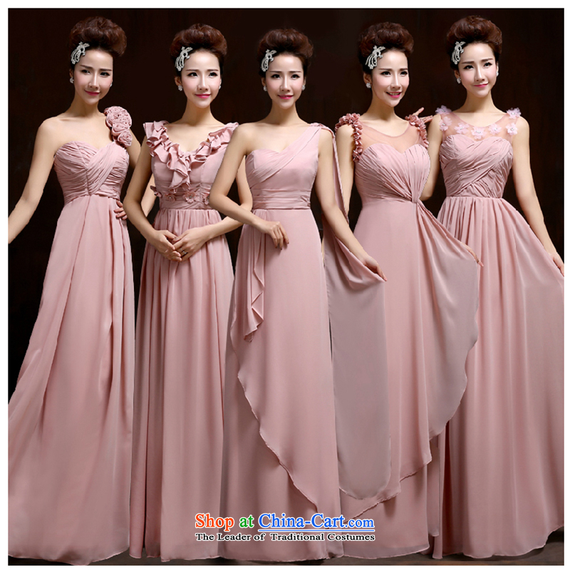 The first white into about bride bows services spring and summer shoulders will evening banquet evening dresses bridesmaid dress Korean Sisters skirt long C, S, white first into about shopping on the Internet has been pressed.