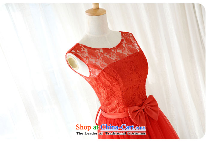 Millennium bride 2015 new short, lace shoulders a small red dress bridesmaid skirt marriages straps performances bon bon skirt D6045 RED L/21 picture, prices, brand platters! The elections are supplied in the national character of distribution, so action, buy now enjoy more preferential! As soon as possible.