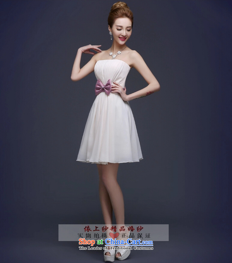 Yong-yeon and new spring 2015 stylish marriages bridesmaid mission dress skirt banquet dinner dress short of Sau San champagne color champagne color and picture L, price, chest, brand platters! The elections are supplied in the national character of distribution, so action, buy now enjoy more preferential! As soon as possible.